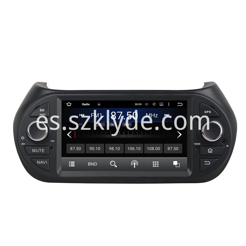 DVD de coche android Fiat Fiorino (2) Fiat Fiorino android car dvd (2)